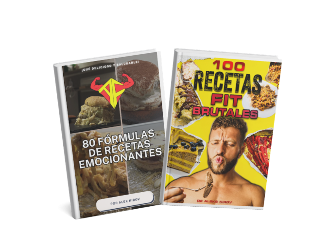 2 LIBROS DE RECETAS BRUTALES 15% DE DESCUENTO